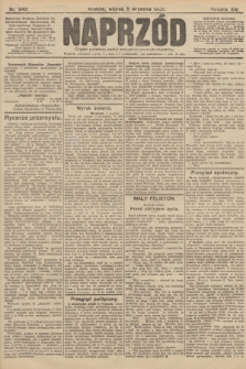 Naprzód : organ polskiej partyi socyalno-demokratycznej. 1905, nr 243