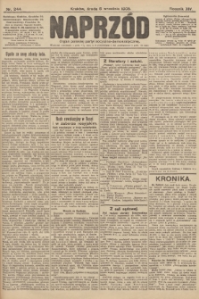 Naprzód : organ polskiej partyi socyalno-demokratycznej. 1905, nr 244
