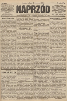 Naprzód : organ polskiej partyi socyalno-demokratycznej. 1905, nr 254
