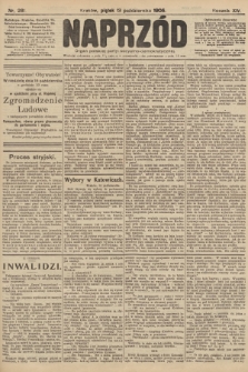 Naprzód : organ polskiej partyi socyalno-demokratycznej. 1905, nr 281