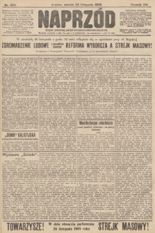 Naprzód : organ polskiej partyi socyalno-demokratycznej. 1905, nr 324