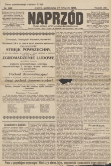 Naprzód : organ polskiej partyi socyalno-demokratycznej. 1905, nr 326 [nakład pierwszy skonfiskowany]