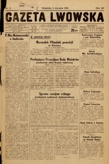 Gazeta Lwowska. 1930, nr 4