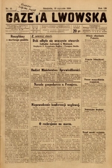 Gazeta Lwowska. 1930, nr 15