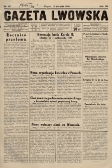 Gazeta Lwowska. 1930, nr 187