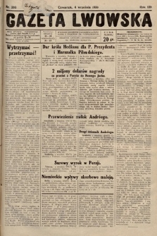 Gazeta Lwowska. 1930, nr 203