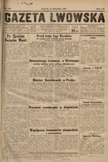 Gazeta Lwowska. 1930, nr 207