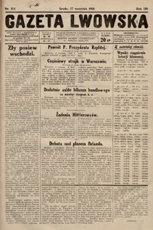 Gazeta Lwowska. 1930, nr 214