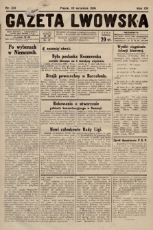 Gazeta Lwowska. 1930, nr 216