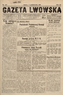 Gazeta Lwowska. 1930, nr 235