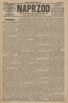 Naprzód : organ centralny polskiej partyi socyalno-demokratycznej. 1911, nr 176