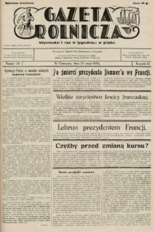 Gazeta Rolnicza. 1932, nr 20