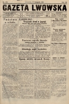 Gazeta Lwowska. 1930, nr 274