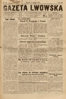 Gazeta Lwowska. 1930, nr 40