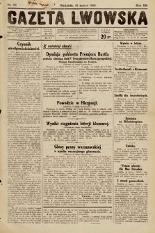 Gazeta Lwowska. 1930, nr 63