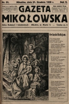 Gazeta Mikołowska. 1929, nr 51