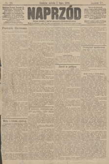 Naprzód : organ polskiej partyi socyalno demokratycznej. 1906, nr 184