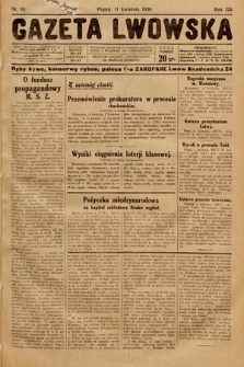 Gazeta Lwowska. 1930, nr 85