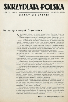 Skrzydlata Polska. 1936, nr 3-4