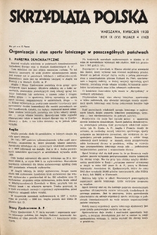 Skrzydlata Polska. 1938, nr 4