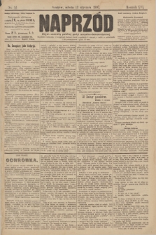 Naprzód : organ centralny polskiej partyi socyalno-demokratycznej. 1907, nr 12