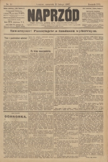 Naprzód : organ centralny polskiej partyi socyalno-demokratycznej. 1907, nr 51