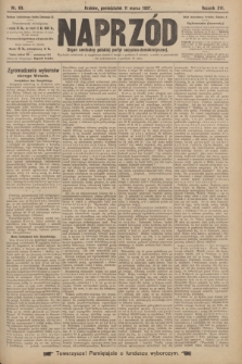Naprzód : organ centralny polskiej partyi socyalno-demokratycznej. 1907, nr 69