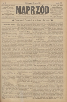Naprzód : organ centralny polskiej partyi socyalno-demokratycznej. 1907, nr 73