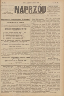 Naprzód : organ centralny polskiej partyi socyalno-demokratycznej. 1907, nr 99