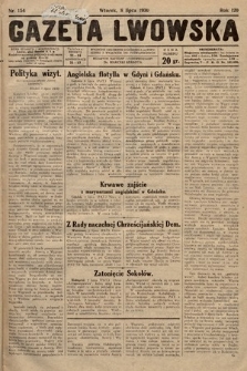 Gazeta Lwowska. 1930, nr 154