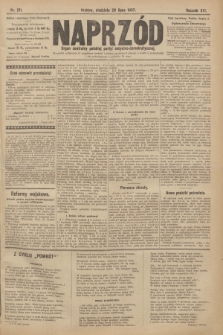 Naprzód : organ centralny polskiej partyi socyalno-demokratycznej. 1907, nr 211