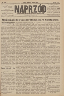 Naprzód : organ centralny polskiej partyi socyalno-demokratycznej. 1907, nr 235