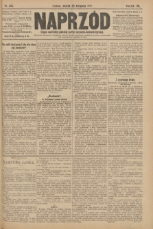 Naprzód : organ centralny polskiej partyi socyalno-demokratycznej. 1907, nr 332