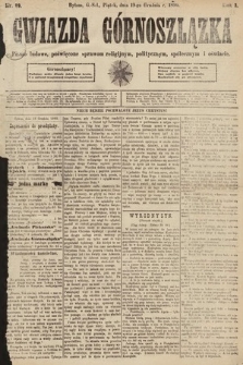 Gwiazda Górnoszlązka : pismo ludowe, poświęcone sprawom politycznym, spółecznym i oświacie. 1890, nr 99