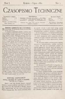 Czasopismo Techniczne. 1880, nr 7