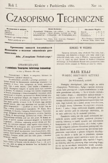 Czasopismo Techniczne. 1880, nr 10