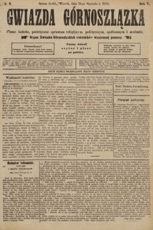 Gwiazda Górnoszlązka : pismo ludowe, poświęcone sprawom politycznym, spółecznym i oświacie. 1892, nr 9