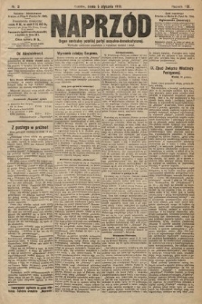 Naprzód : organ centralny polskiej partyi socyalno-demokratycznej. 1910, nr 3
