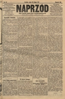 Naprzód : organ centralny polskiej partyi socyalno-demokratycznej. 1910, nr 37