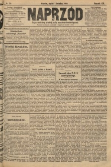 Naprzód : organ centralny polskiej partyi socyalno-demokratycznej. 1910, nr 74