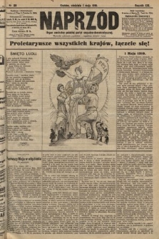 Naprzód : organ centralny polskiej partyi socyalno-demokratycznej. 1910, nr 99