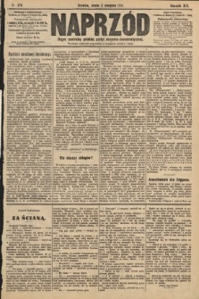Naprzód : organ centralny polskiej partyi socyalno-demokratycznej. 1910, nr 175