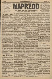 Naprzód : organ centralny polskiej partyi socyalno-demokratycznej. 1910, nr 178