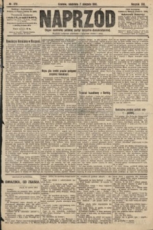 Naprzód : organ centralny polskiej partyi socyalno-demokratycznej. 1910, nr 179