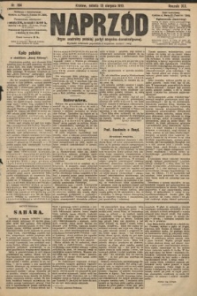 Naprzód : organ centralny polskiej partyi socyalno-demokratycznej. 1910, nr 184