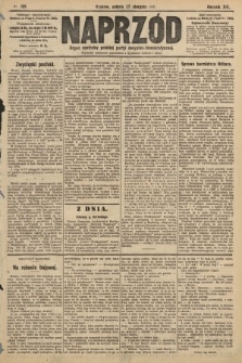 Naprzód : organ centralny polskiej partyi socyalno-demokratycznej. 1910, nr 195