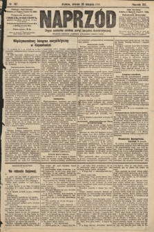 Naprzód : organ centralny polskiej partyi socyalno-demokratycznej. 1910, nr 197