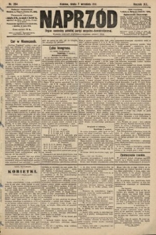 Naprzód : organ centralny polskiej partyi socyalno-demokratycznej. 1910, nr 204