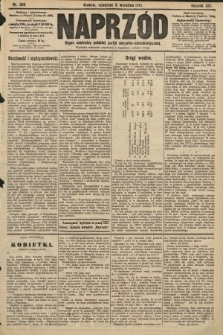 Naprzód : organ centralny polskiej partyi socyalno-demokratycznej. 1910, nr 205