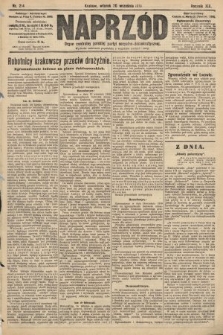 Naprzód : organ centralny polskiej partyi socyalno-demokratycznej. 1910, nr 214